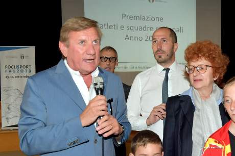 Cerimonia di premiazione Campioni Assoluti 2018 - Gemona del Friuli 14.09.2019